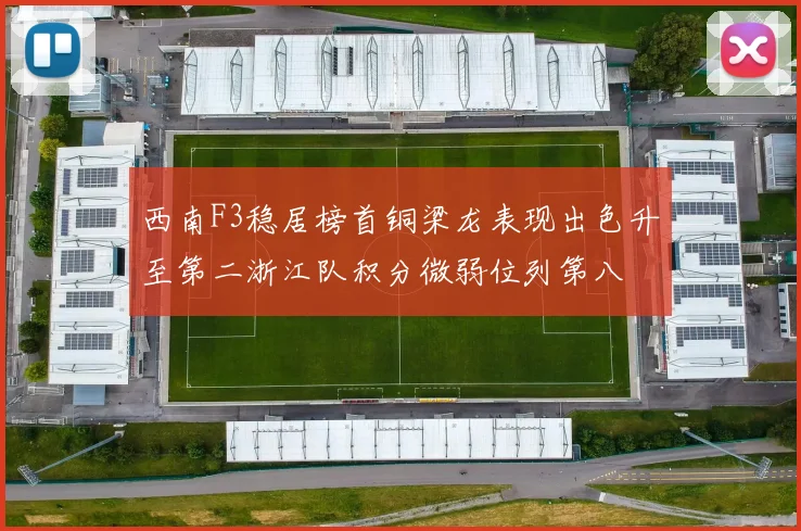 西南F3稳居榜首铜梁龙表现出色升至第二浙江队积分微弱位列第八
